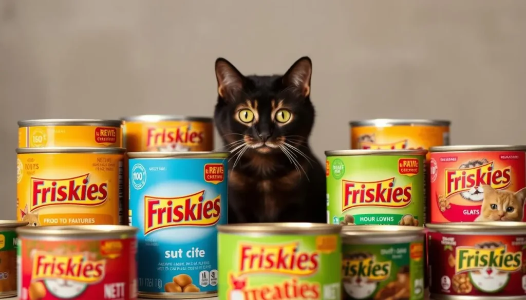 Friskies Wet Cat Food Varieties