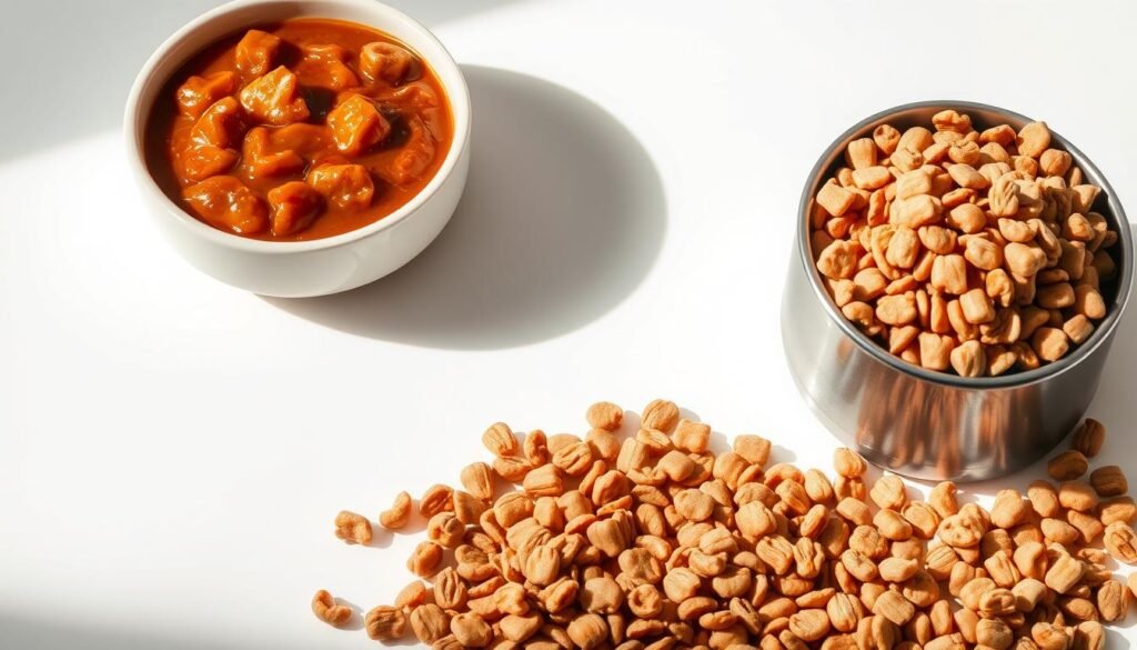 Wet vs Dry Cat Food