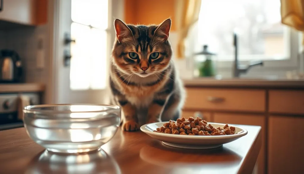 cat not eating or drinking