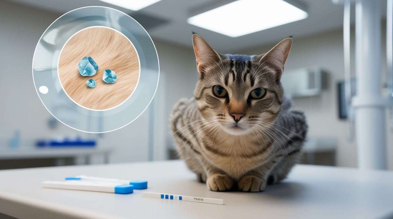 Image showcasing Cat Urinary Tract Infection Crystals: Causes and Cures