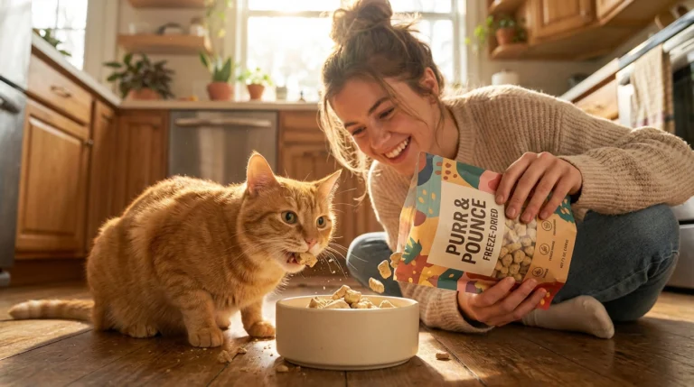 freeze dried cat food