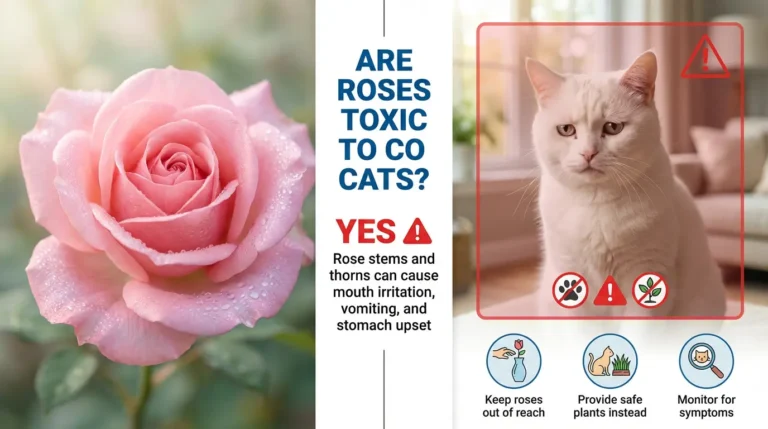 Are Roses Toxic to Cats?