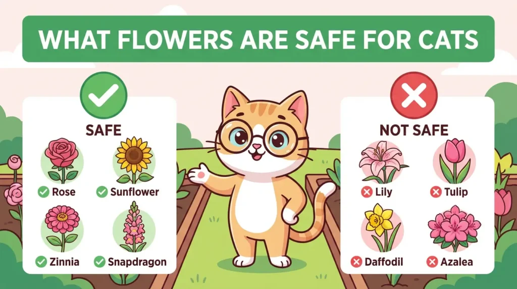 What Flowers Are Safe for Cats