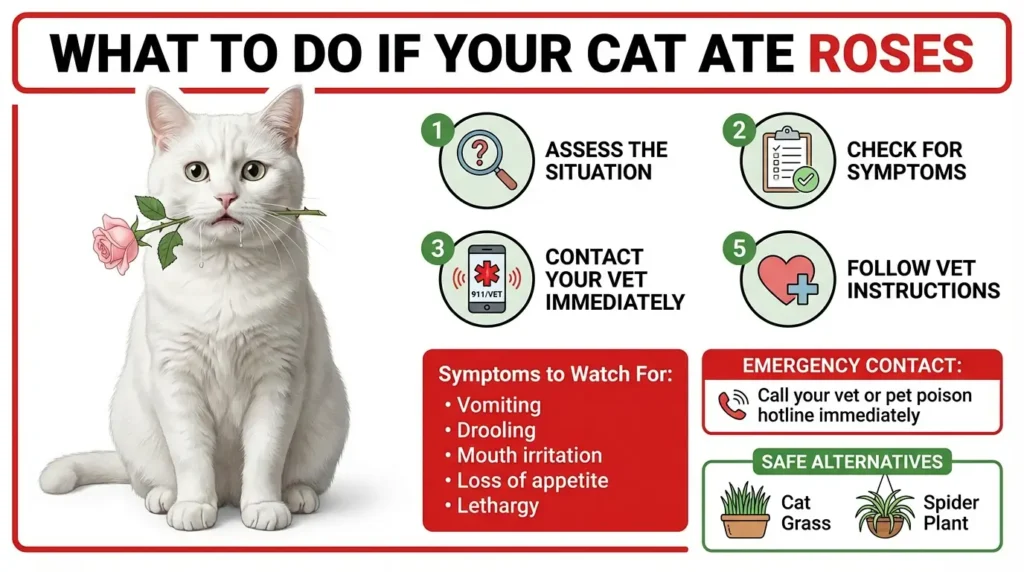 Can Cats Eat Roses