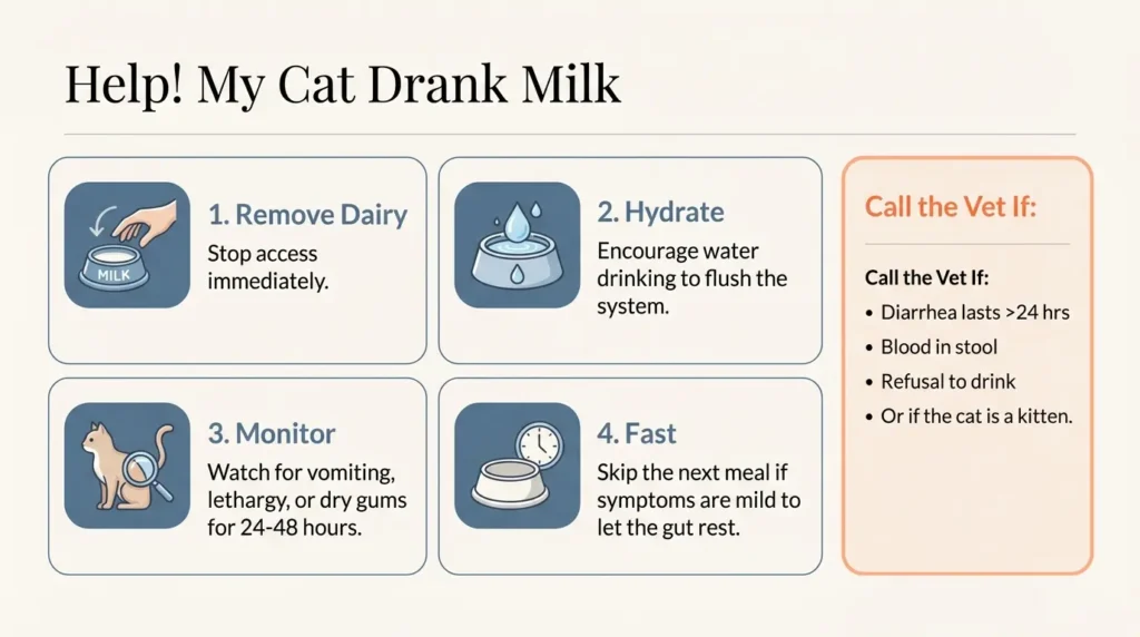 Can Cats Drink Regular Milk
