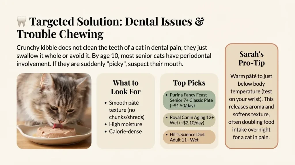 For Dental Issues or Trouble Chewing