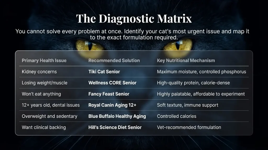 How to Choose the Right Senior Canned Cat Food