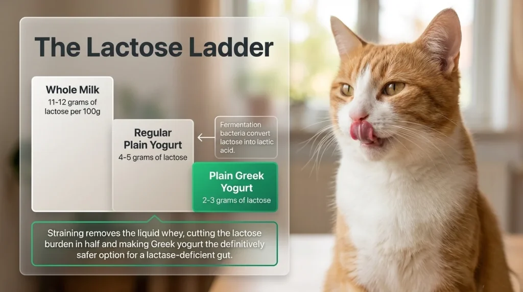 Yogurt Has Less Lactose Than Milk
