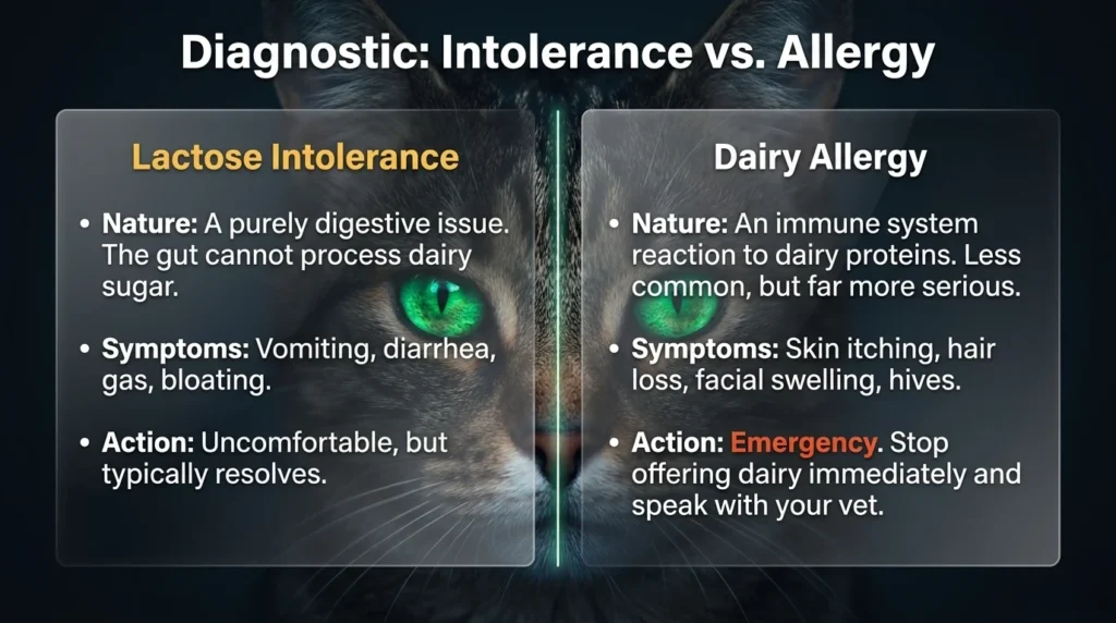 Dairy Allergy vs. Lactose Intolerance