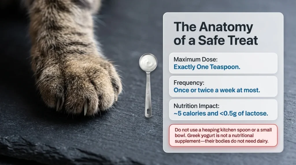 How Much Greek Yogurt Can a Cat Have